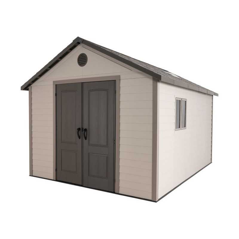 Lifetime 11x16 Plastic Storage Shed w/ Floor [6415-0125]