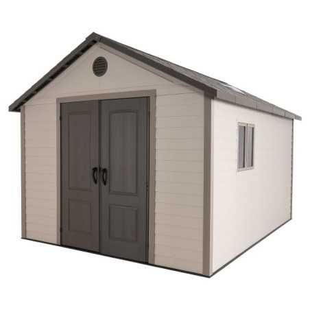 Lifetime 11x16 Plastic Storage Shed w/ Floor [6415-0125]