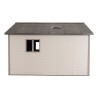 Lifetime 11x16 Plastic Storage Shed w/ Floor [6415-0125]