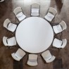 Lifetime 72" Round Table and Chair Set (80583)