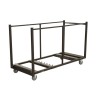Lifetime (12) 72-Inch Round Tables and Cart Set (80371)