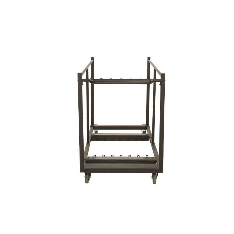 Lifetime (12) 72-Inch Round Tables and Cart Set (80371)