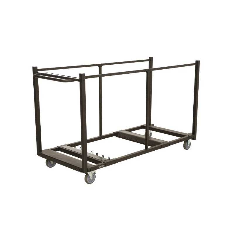 Lifetime (12) 72-Inch Round Tables and Cart Set (80371)