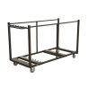 Lifetime (12) 72-Inch Round Tables and Cart Set (80371)