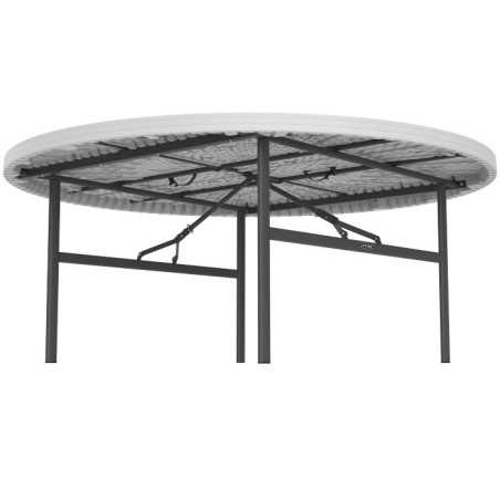 Lifetime (12) 72-Inch Round Tables and Cart Set (80371)