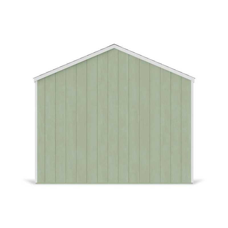 Little Cottage Co. Value Gable 10x18 Wood Storage Shed Kit - Side Entry (10x18 VGS-SE-PC)