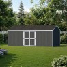 Little Cottage Co. Value Gable 10x20 Wood Storage Shed Kit - Side Entry (10x20 VGS-SE-PC)