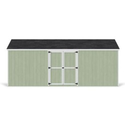 Little Cottage Co. Value Gable 10x20 Wood Storage Shed Kit - Side Entry (10x20 VGS-SE-PC)