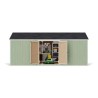 Little Cottage Co. Value Gable 10x20 Wood Storage Shed Kit - Side Entry (10x20 VGS-SE-PC)