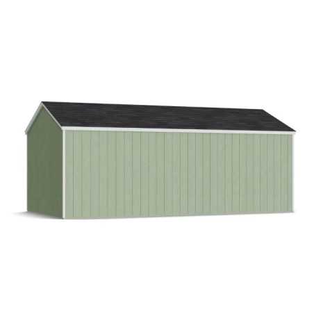 Little Cottage Co. Value Gable 10x20 Wood Storage Shed Kit - Side Entry (10x20 VGS-SE-PC)