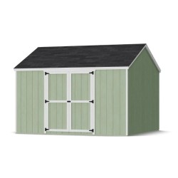 Little Cottage Co. Value Gable 12x12 Wood Storage Shed Kit - Side Entry (12x12 VGS-SE-PC)