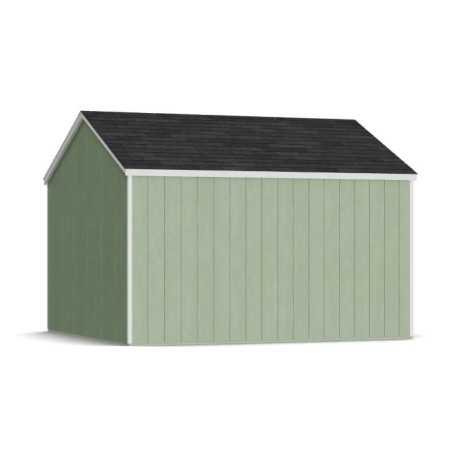 Little Cottage Co. Value Gable 12x12 Wood Storage Shed Kit - Side Entry (12x12 VGS-SE-PC)