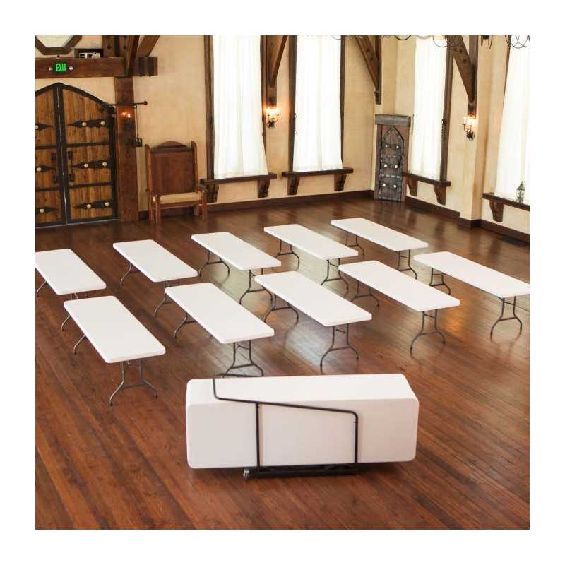 Lifetime (21) 8Ft Tables and Cart Set (80135)