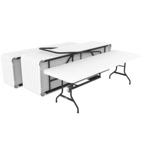 Lifetime (21) 8ft Tables and Cart Set (80135)