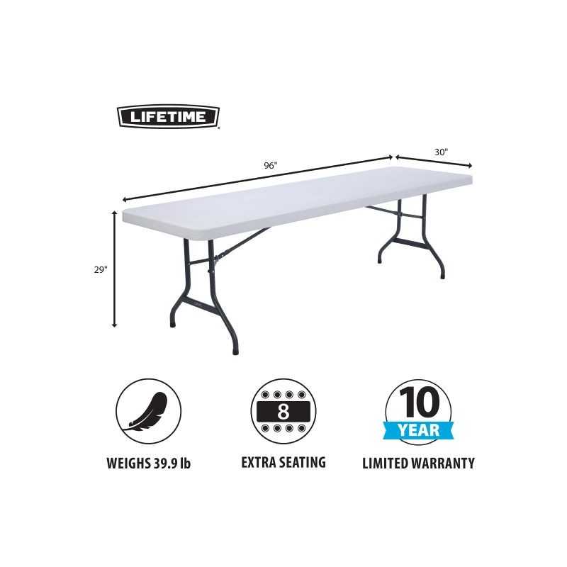 Lifetime (21) 8Ft Tables and Cart Set (80135)