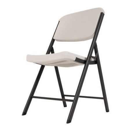 Lifetime (4) 60-Inch Round Stacking Table and (32) Chair Set - Commercial (80501)
