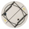 Lifetime (4) 60-Inch Round Stacking Table and (32) Chair Set - Commercial (80501)