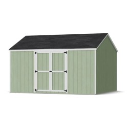 Little Cottage Co. Value Gable 12x14 Wood Storage Shed Kit - Side Entry (12x14 VGS-SE-PC)