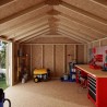 Little Cottage Co. Value Gable 12x14 Wood Storage Shed Kit - Side Entry (12x14 VGS-SE-PC)