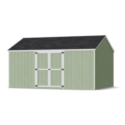 Little Cottage Co. Value Gable 12x16 Wood Storage Shed Kit - Side Entry (12x16 VGS-SE-PC)