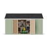 Little Cottage Co. Value Gable 12x16 Wood Storage Shed Kit - Side Entry (12x16 VGS-SE-PC)