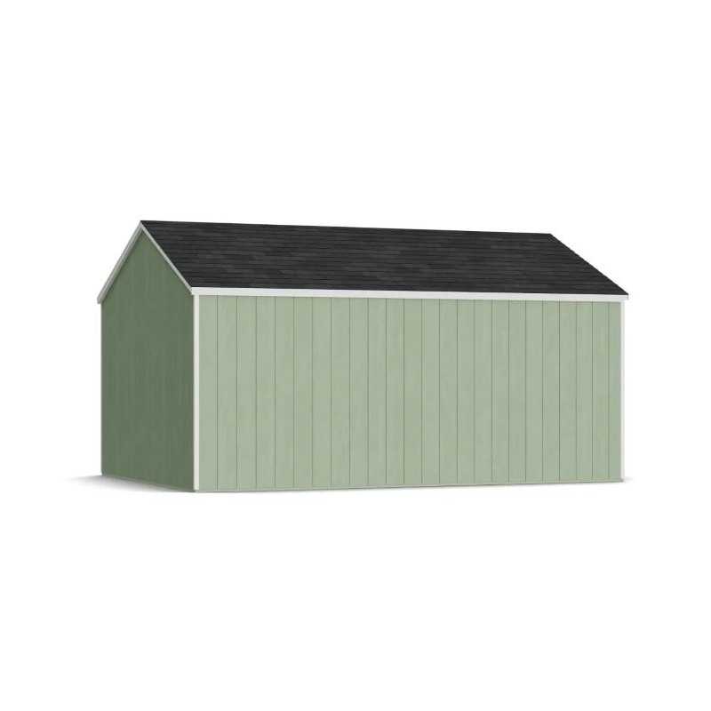 Little Cottage Co. Value Gable 12x16 Wood Storage Shed Kit - Side Entry (12x16 VGS-SE-PC)