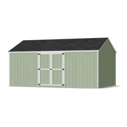 Little Cottage Co. Value Gable 12x18 Wood Storage Shed Kit - Side Entry (12x18 VGS-SE-PC)