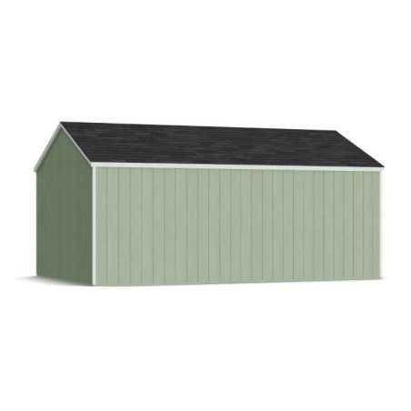 Little Cottage Co. Value Gable 12x18 Wood Storage Shed Kit - Side Entry (12x18 VGS-SE-PC)