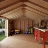Little Cottage Co. Value Gable 12x18 Wood Storage Shed Kit - Side Entry (12x18 VGS-SE-PC)
