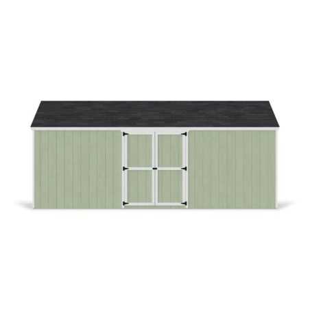 Little Cottage Co. Value Gable 12x20 Wood Storage Shed Kit - Side Entry (12x20 VGS-SE-PC)