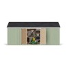 Little Cottage Co. Value Gable 12x20 Wood Storage Shed Kit - Side Entry (12x20 VGS-SE-PC)