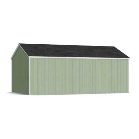 Little Cottage Co. Value Gable 12x20 Wood Storage Shed Kit - Side Entry (12x20 VGS-SE-PC)