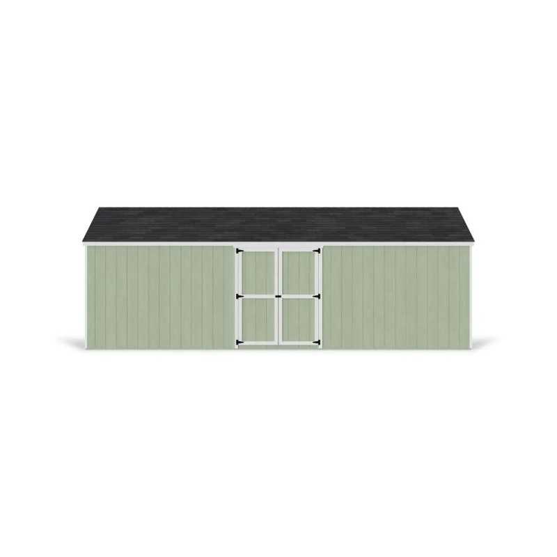 Little Cottage Co. Value Gable 12x24 Wood Storage Shed Kit - Side Entry (12x24 VGS-SE-PC)