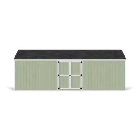 Little Cottage Co. Value Gable 12x24 Wood Storage Shed Kit - Side Entry (12x24 VGS-SE-PC)
