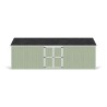 Little Cottage Co. Value Gable 12x24 Wood Storage Shed Kit - Side Entry (12x24 VGS-SE-PC)