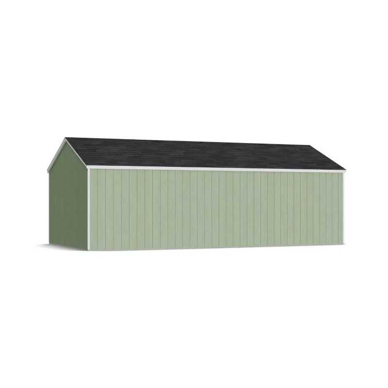 Little Cottage Co. Value Gable 12x24 Wood Storage Shed Kit - Side Entry (12x24 VGS-SE-PC)