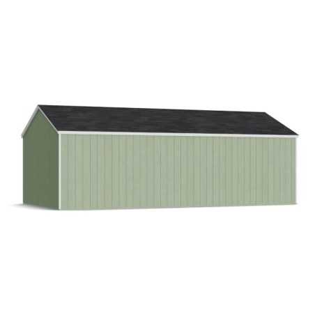 Little Cottage Co. Value Gable 12x24 Wood Storage Shed Kit - Side Entry (12x24 VGS-SE-PC)