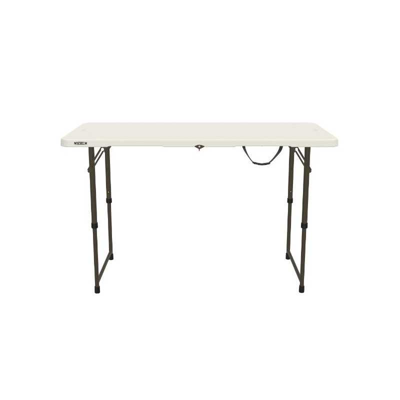 Lifetime 4-Foot Adjustable Fold-In-Half Table - Essential (80529)