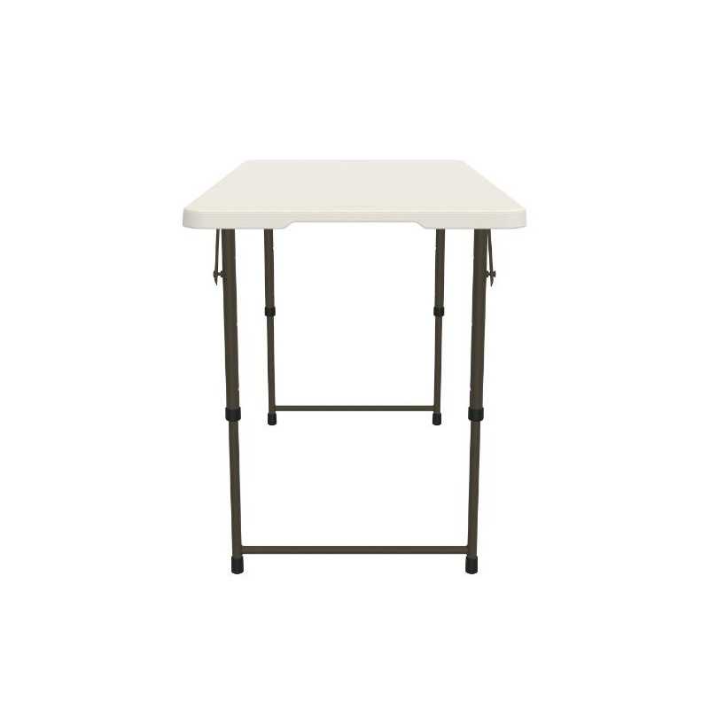 Lifetime 4-Foot Adjustable Fold-In-Half Table - Essential (80529)
