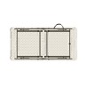 Lifetime 4-Foot Adjustable Fold-In-Half Table - Essential (80529)
