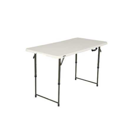 Lifetime 4-Foot Adjustable Fold-In-Half Table - Essential (80529)
