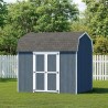 Little Cottage Co. Value Gambrel 8x10 Barn Shed Kit w/ 6' Sidewall - Side Entry (8x10 VGB-6-SE-PC)