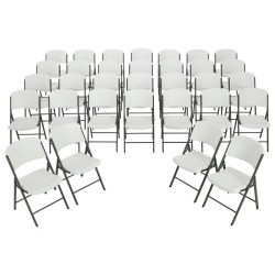 Lifetime Classic Folding Chair - 32 Pack (82802)