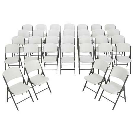 Lifetime Classic Folding Chair - 32 Pack (82802)
