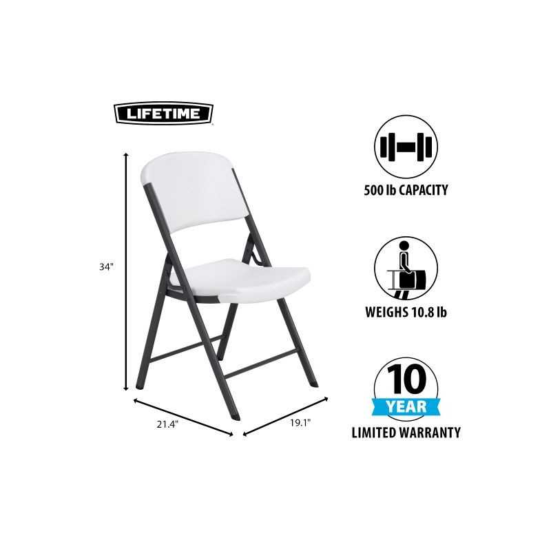 Lifetime Classic Folding Chair - 32 Pack (82802)