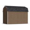 Little Cottage Co. Value Gambrel 8x12 Barn Shed Kit w/ 6' Sidewall - Side Entry (8x12 VGB-6-SE-PC)