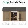 Little Cottage Co. Value Gambrel 8x16 Barn Shed Kit w/ 6' Sidewall - Side Entry (8x16 VGB-6-SE-PC)