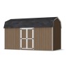 Little Cottage Co. Value Gambrel 8x16 Barn Shed Kit w/ 6' Sidewall - Side Entry (8x16 VGB-6-SE-PC)