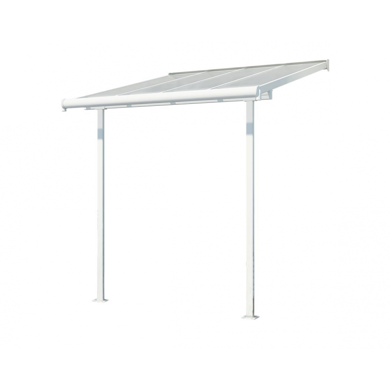  Palram 7.5x7.5 Sierra Patio Cover - White (HG9075)