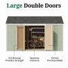 Little Cottage Co. Value Gambrel 10x14 Barn Shed Kit w/ 6' Sidewall - Side Entry (10x14 VGB-6-SE-PC)